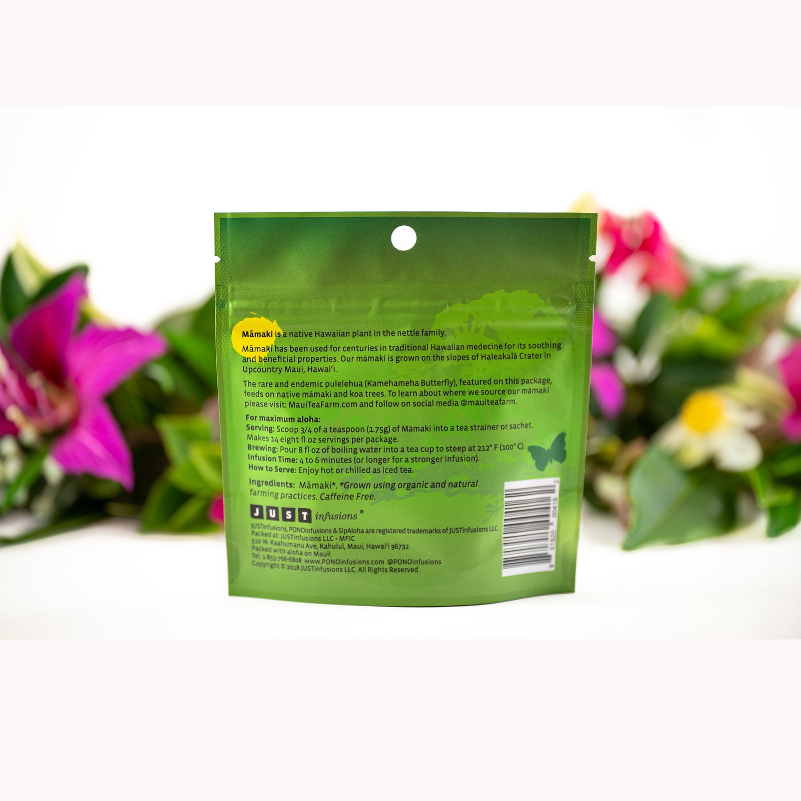 2026 Mamaki Loose Leaf Herb Tea (100% Maui Grown) • Organically Grown
