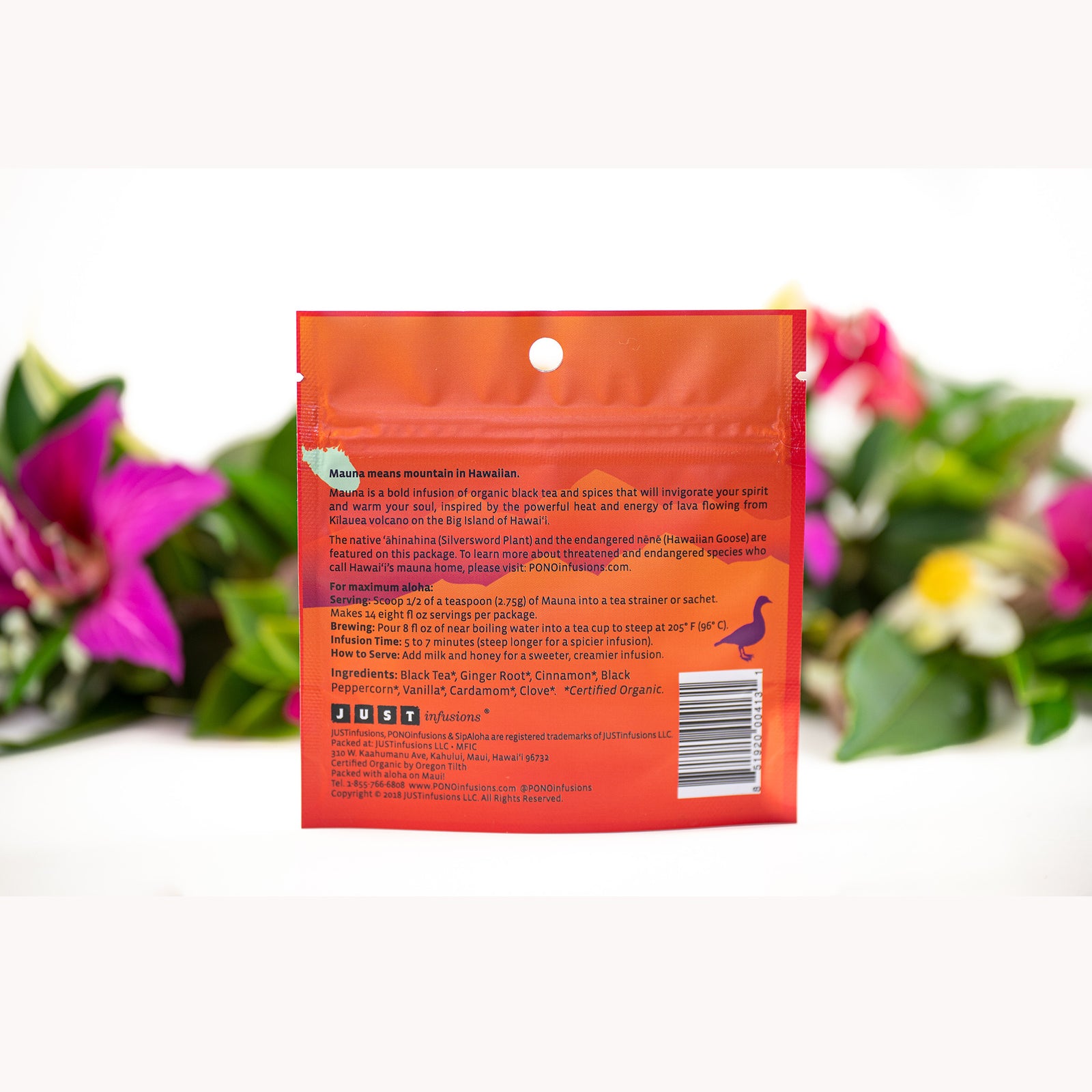 Mauna Organic Chai Tea Loose Leaf Infusion